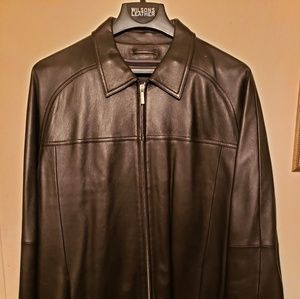 Men's leather jacket